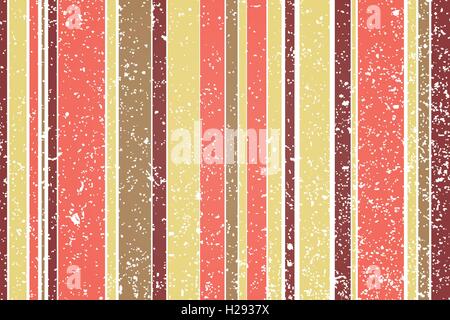 seamless pattern with vintage, lines ornament over distressed surface texture. vector, striped retro background design. fashion, Stock Vector