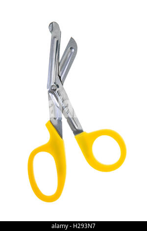 medical scissors on a white background Stock Photo