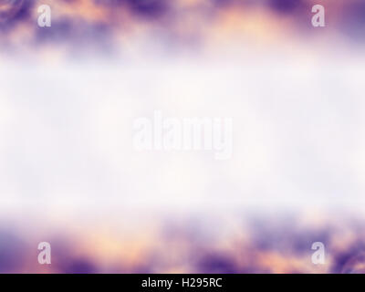 Purple and yellow blurred abstract background for ppt template, card, brochure, etc. Stock Photo