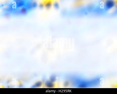 Blue, yellow, white abstract background for ppt template, cover, card, brochure, etc. Stock Photo