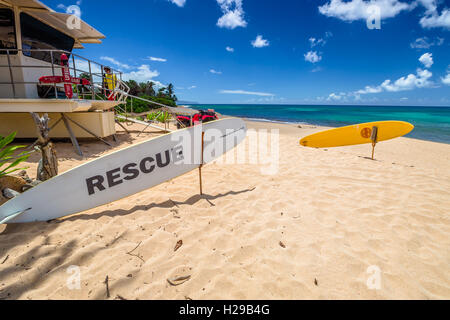 North Shore Surf Rescue Stock Photo