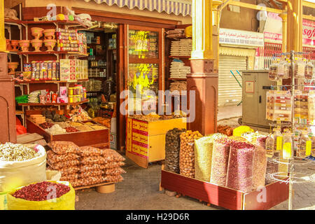 Spice Shop Souk Dubai Stock Photo