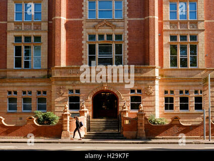 The Jacobean style architecture of what was originally the Municipal Technical College, now City College Brighton & Hove. Stock Photo