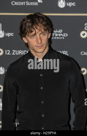 Zurich, Switzerland. 25th September 2016. Sergei Polunin attends a photocall at the 12th Zurich Film Festival at Corso Kino cinema in Zurich, Switzerland. Nicola Mastronardi/Alamy Live News. Stock Photo