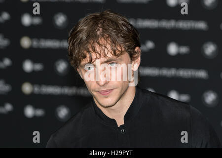 Zurich, Switzerland. 25th September 2016. Sergei Polunin attends a photocall at the 12th Zurich Film Festival at Corso Kino cinema in Zurich, Switzerland. Nicola Mastronardi/Alamy Live News. Stock Photo