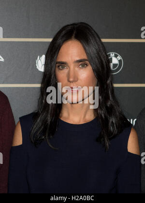 Zurich, Switzerland. 25th September 2016. Jennifer Connelly attends a press conference as actress of the film American Pastoral at the 12th Zurich Film Festival at Festivalzentrum in Zurich, Switzerland. Nicola Mastronardi/Alamy Live News. Stock Photo