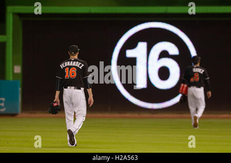New Miami Marlins pitcher Jose Fernandez throws during the first day of ...