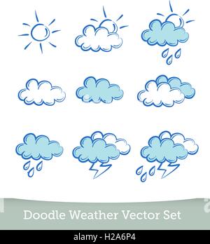 storm doodle icon, vector illustration Stock Vector Image & Art - Alamy