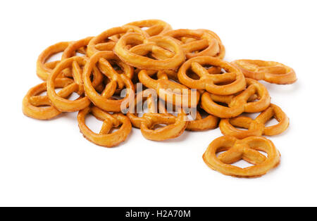 Cookies pretzels isolated on a white background Stock Photo