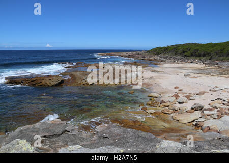 Shelley Beach, The Royal Coastal Walk. Stock Photo