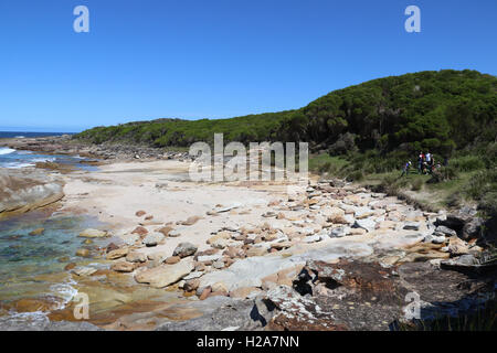 Shelley Beach, The Royal Coastal Walk. Stock Photo