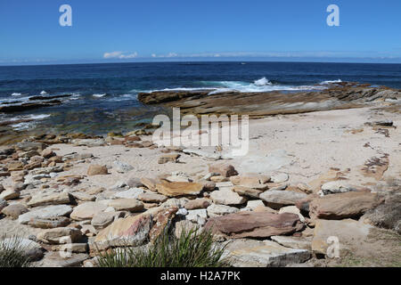 Shelley Beach, The Royal Coastal Walk. Stock Photo