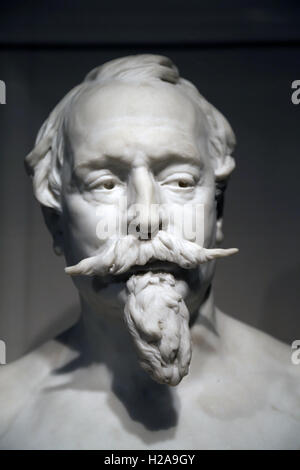 Napoleon III (1808-1873). Marble. Portrait, 1873. By Jean-Baptiste Carpeaux (1827-1875). Metropolitan Museum of Art. Ny. Usa. Stock Photo