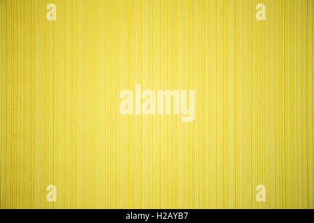 yellow striped textured wallpaper Stock Photo