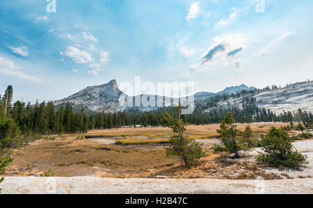 Cathedral Peak, Sierra Nevada, Yosemite National Park, California, USA Stock Photo