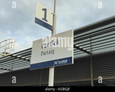 Partick train station, Glasgow, Scotland Stock Photo - Alamy