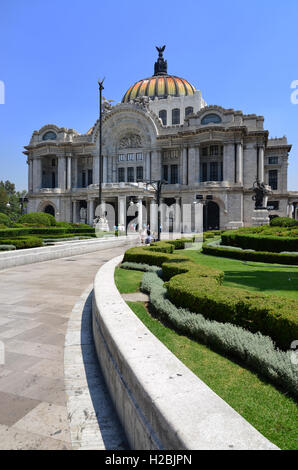 Mexico, Mexico City, Palacio de Bellas Artes Stock Photo