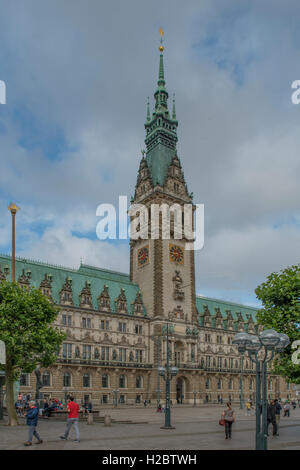 Rathaus, Hamburg, Germany Stock Photo