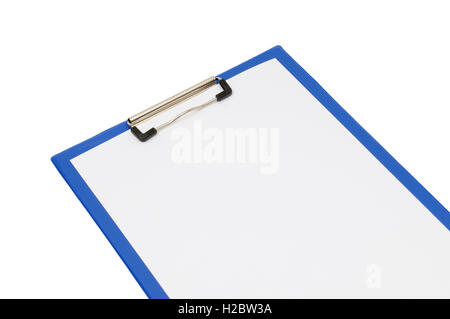 clipboard isolated on a white background Stock Photo