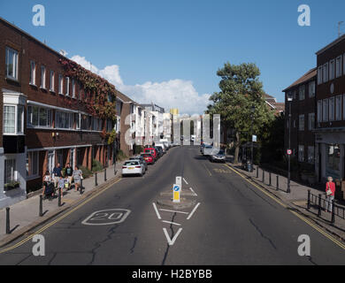 Portsmouth High Street, Portsmouth, Hampshire, England, UK Stock Photo