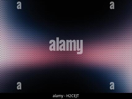 Abstract Carbon Background with Colorful Light Stock Vector
