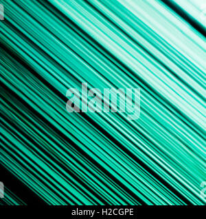Motion blur pattern in black and turquoise. Stock Photo