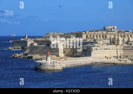 Valletta, Fort Ricasoli, Malta Stock Photo