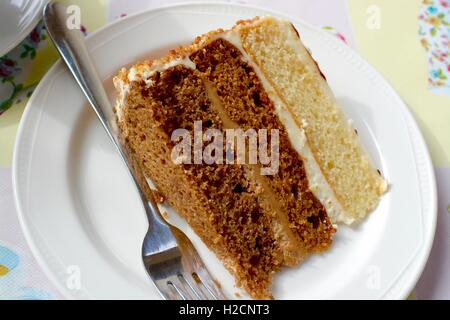Victoria Sponge Cake Stock Photo