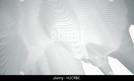 Abstract futuristic line and curve Background Stock Photo