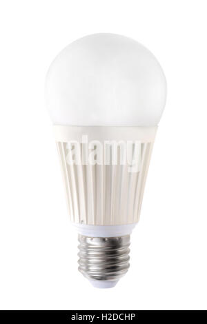 White led bulb isolated on white with clipping path Stock Photo