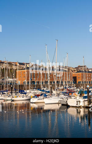 MIlford Haven Marina Stock Photo