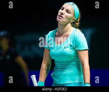 Singapore, Singapore. 28 October, 2016. Svetlana Kuznetosva in action at the 2016 WTA Finals  Credit:  Jimmie48 Photography/Alamy Live News Stock Photo