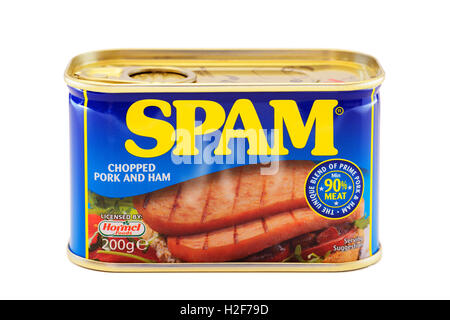 Tin of Spam, United Kingdom. Stock Photo