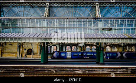 Glasgow Central Station - the major mainline rail terminus in Glasgow, Scotland Stock Photo