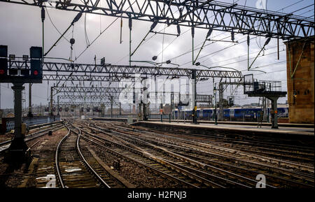 Glasgow Central Station - the major mainline rail terminus in Glasgow, Scotland Stock Photo