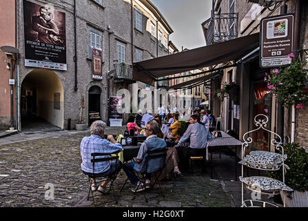 Italy Emilia Romagna Francigena Way Berceto Stock Photo