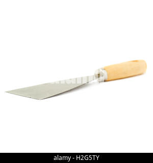 Putty kniFe over isolated white background Stock Photo