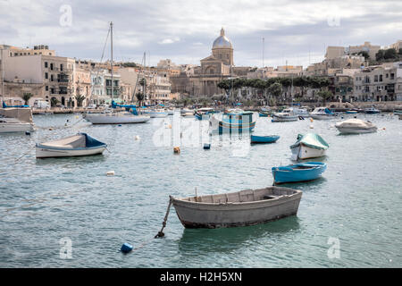 Three Cities, Valletta, Malta Stock Photo