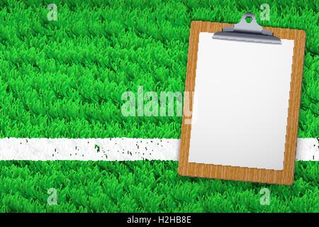 Coaching blank clipboard Stock Vector