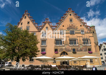 Town hall in Ulm, Baden-Württemberg, Germany, Europe Stock Photo