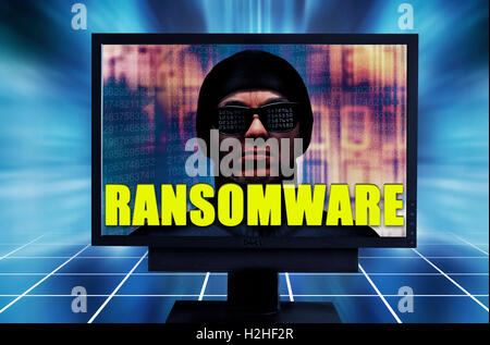 ransomware concept Stock Photo