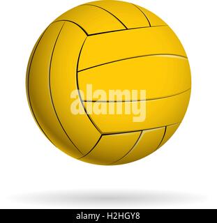 Water polo ball logo for the team and the cup Stock Vector