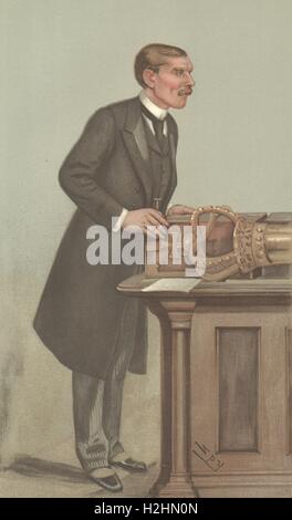 VANITY FAIR SPY CARTOON St John Brodrick, Secretary of State for 'War' 1901 Stock Photo