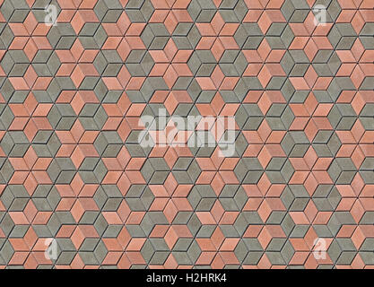 Photo (not a computer rendering) of paving slabs. Seamless tileable texture Stock Photo