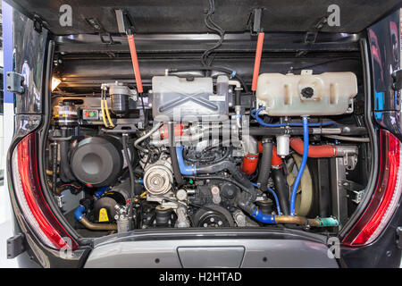 engine compartment of a coach Stock Photo - Alamy