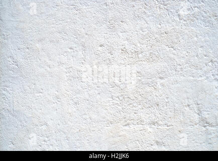 raw white painted wall background Stock Photo