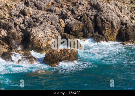 Ionian Sea near Palaiokastritsa. Greece Stock Photo - Alamy