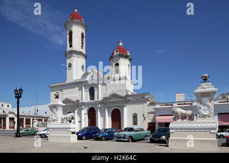 Catedral de la Purisima Concepcion at Parque Jose Marti, cathedral, historic city centre, Cienfuegos, Cienfuegos Province, Cuba