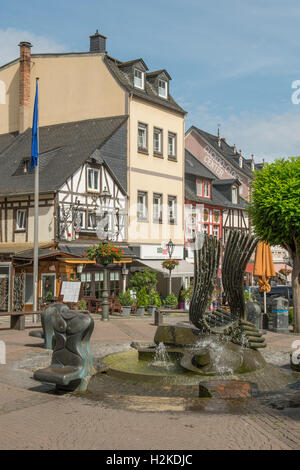 Marktplatz, Boppard, Germany Stock Photo