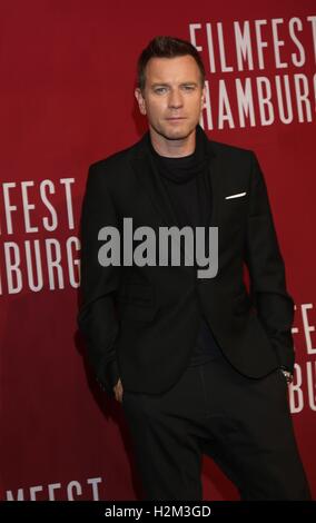 Hamburg, Germany. 29th Sep, 2016. 2016/09/29 - Ewan McGregor at the opening of the Filmfestival in Hamburg at the Cinemaxx movie theatre. | usage worldwide/picture alliance Credit:  dpa/Alamy Live News Stock Photo